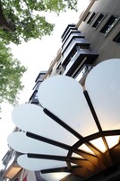 Majoituspaikan julkisivu