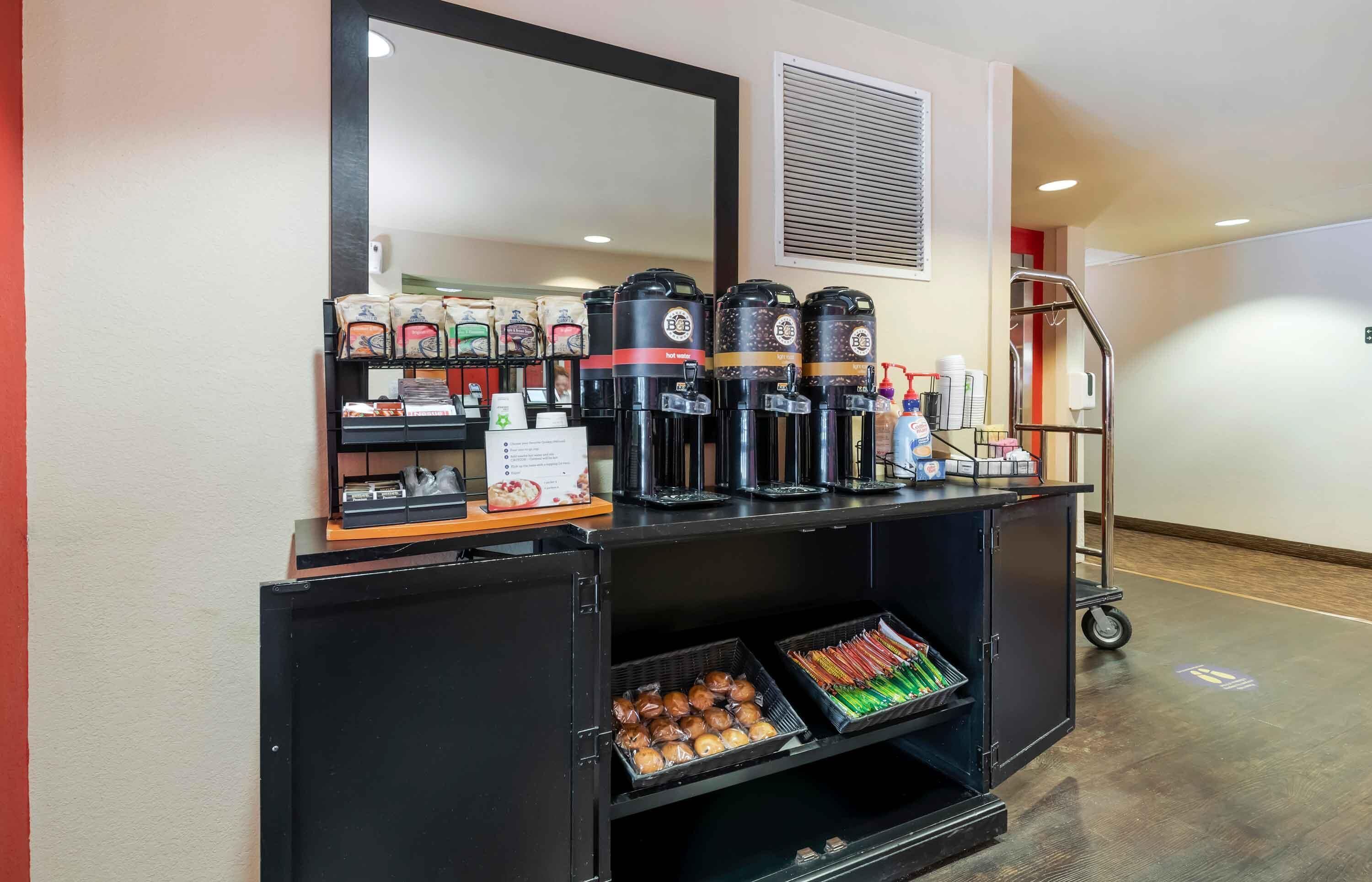 Free daily on-the-go breakfast