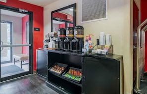 Free daily on-the-go breakfast