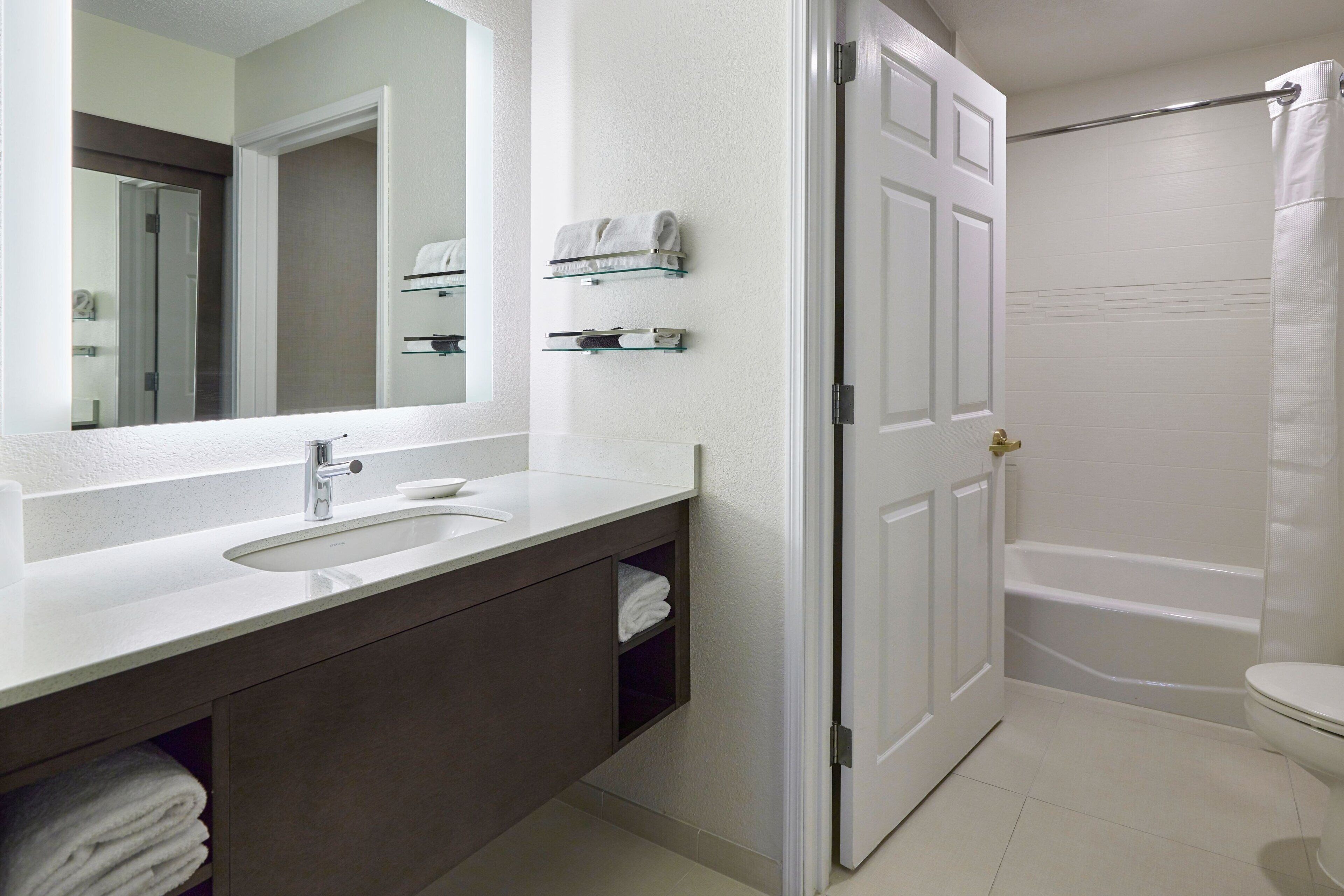 free toiletries, hair dryer, towels, soap