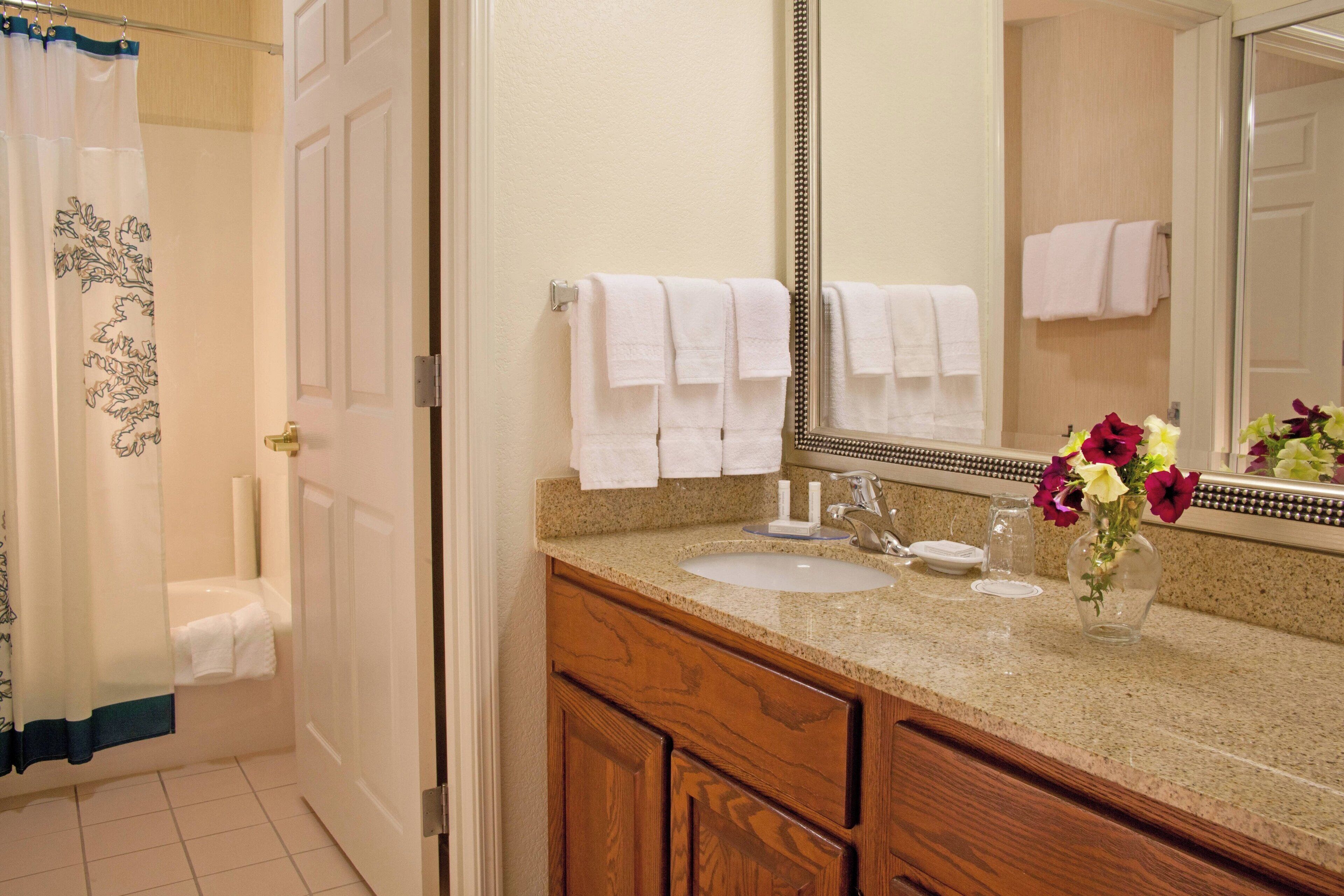 free toiletries, hair dryer, towels, soap