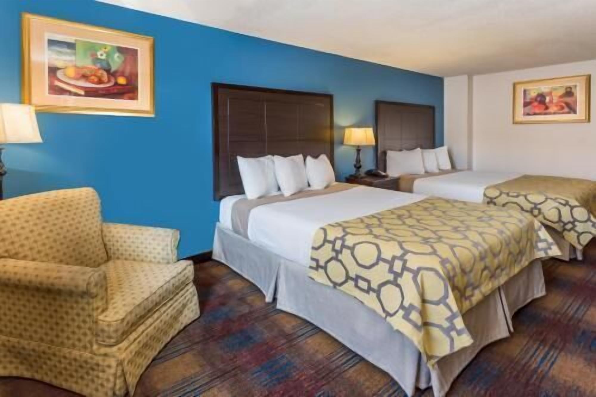 Premium bedding, desk, blackout drapes, iron/ironing board