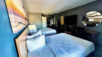 Room, Accessible | Premium bedding, pillowtop beds, desk, laptop workspace