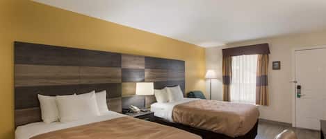 Desk, iron/ironing board, free WiFi, bed sheets