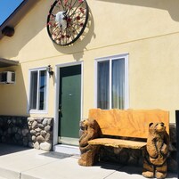 Entrada de la propiedad