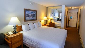 Individually decorated, individually furnished, iron/ironing board