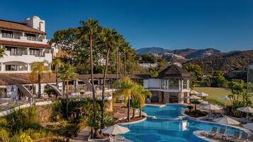 Blick von der Unterkunft