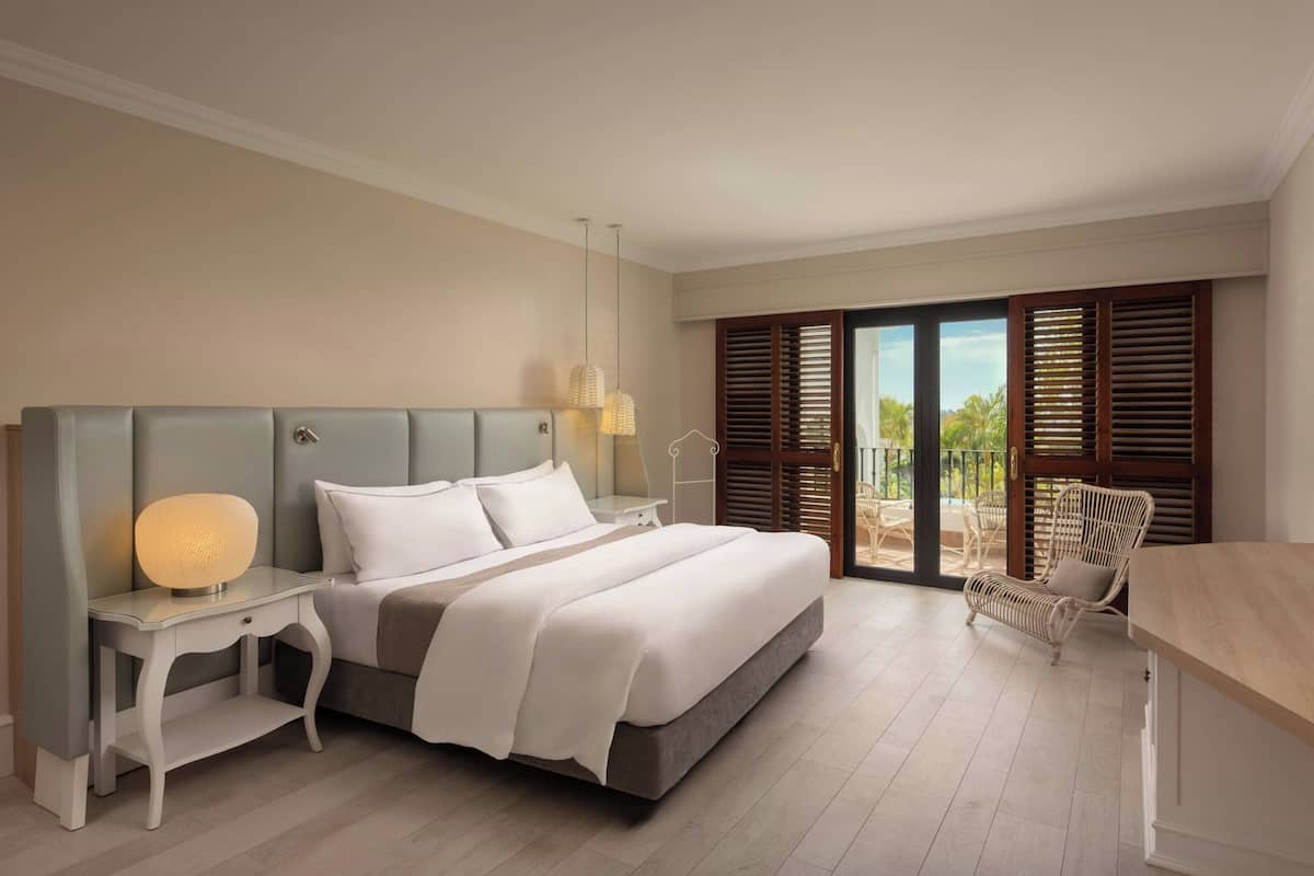 Panorama suite, 1 slaapkamer, terras (Executive) | Lakens van Egyptisch katoen, luxe beddengoed, donsdekens