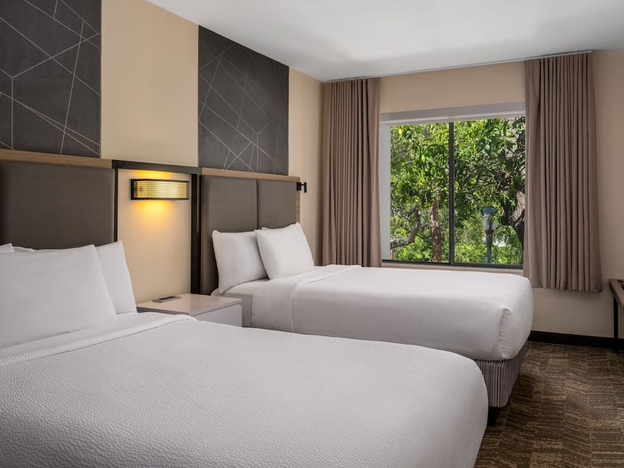 Blick von der Unterkunft