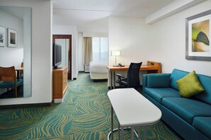 Executive Suite, 1 King Bed with Sofa bed | 1 bedroom, down comforters, desk, laptop workspace