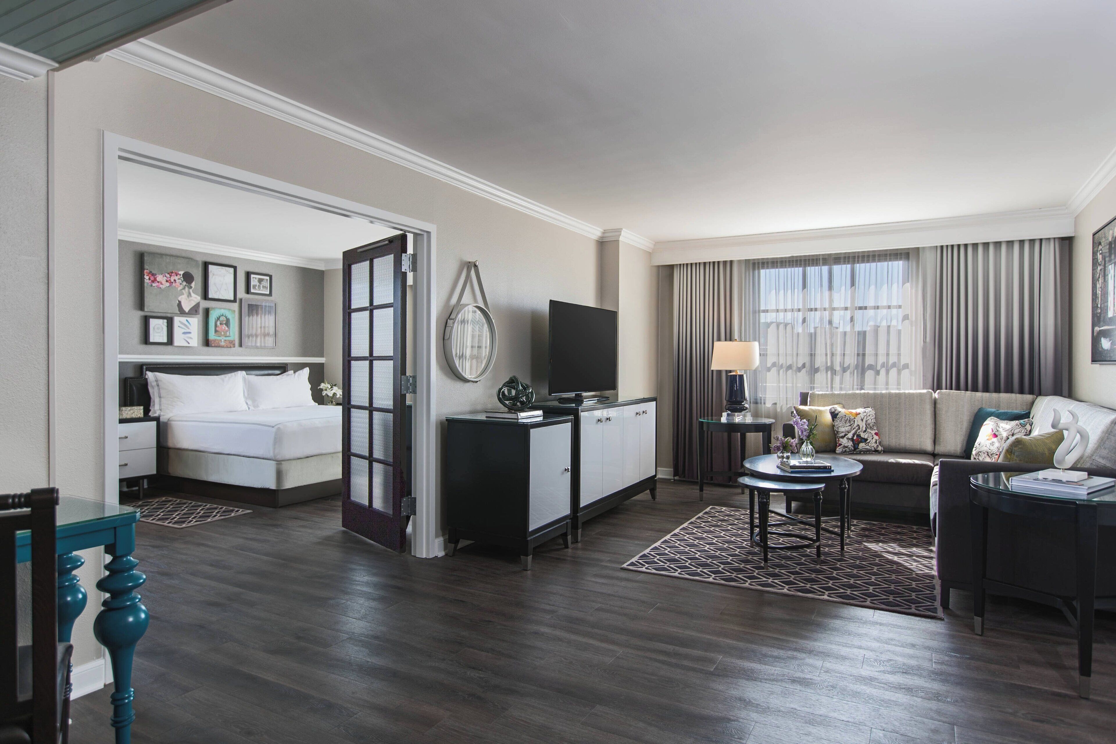 55-inch smart tv with cable channels, tv, ipod dock