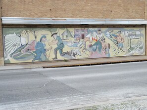 Uitzicht vanuit accommodatie