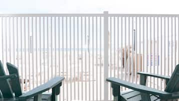 Uitzicht vanaf balkon