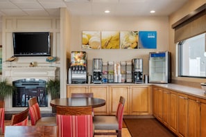Free daily full breakfast