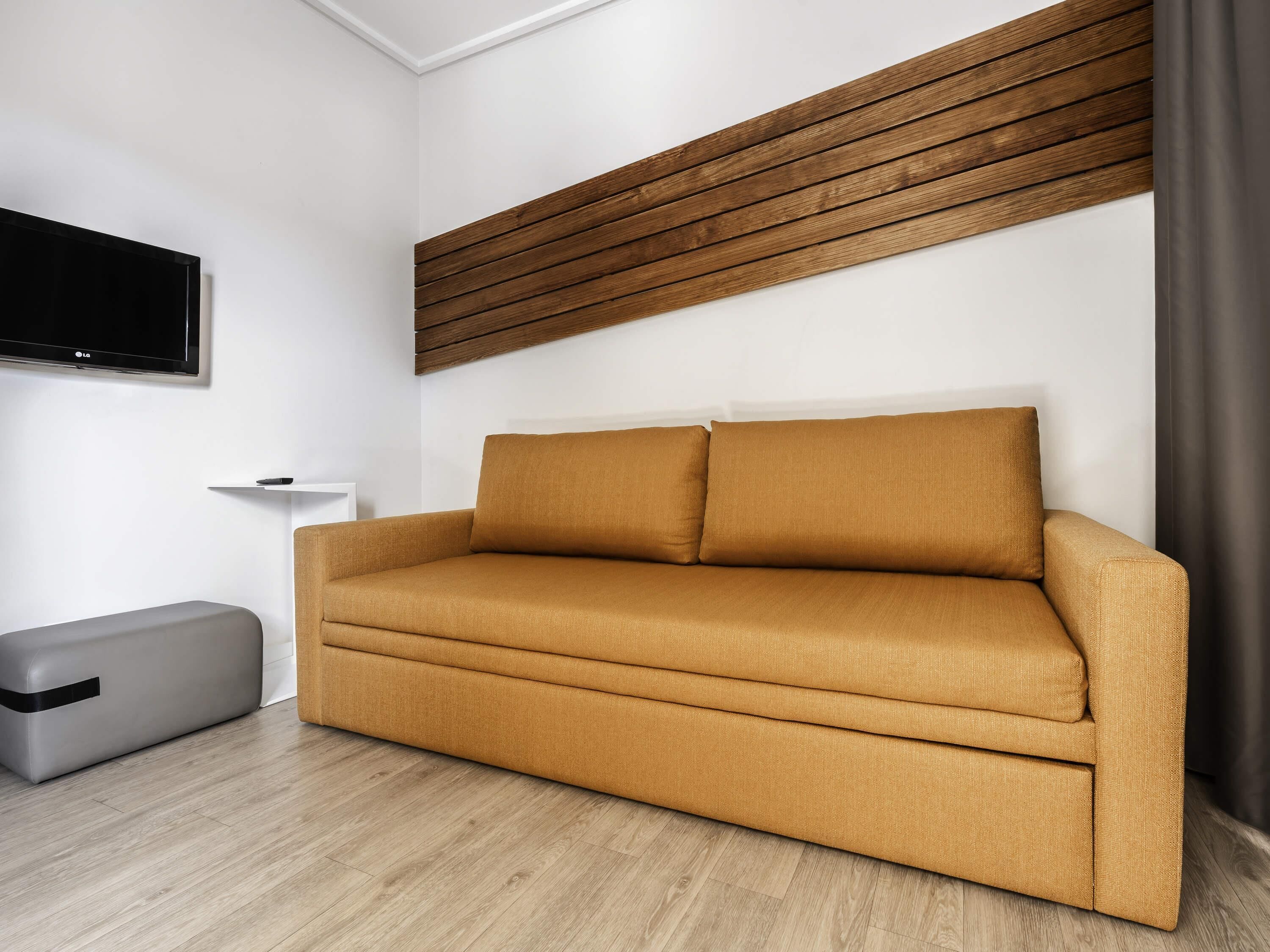 suite, 1 double bed with sofa bed | 1 bedroom, premium bedding, down duvets, in-room safe