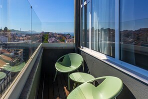 Double Room, 1 Double Bed, Balcony, View (Large) | Balcony