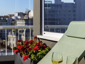 1 soveværelse, premium-sengetøj, dundyner, pengeskab på værelset