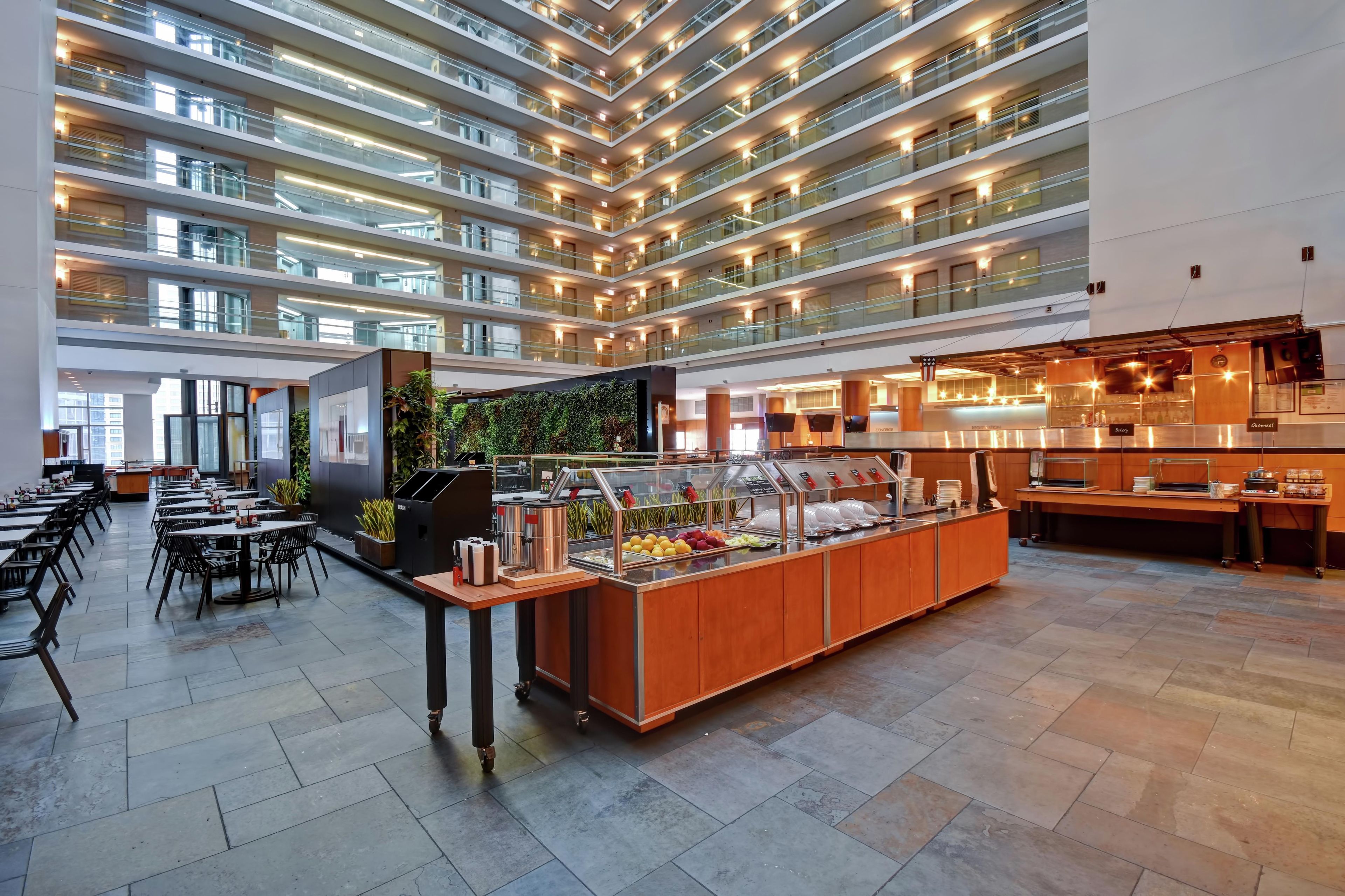 Breakfast area