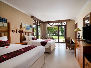 Family Villa, 2 Bedrooms, Private Pool, Beach View | View from room