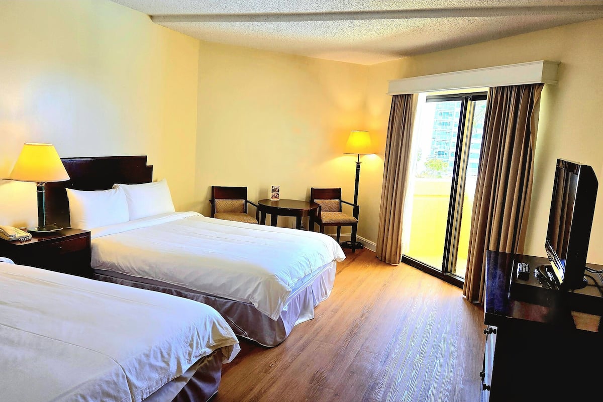 1 habitación, caja de seguridad en la habitación y cortinas blackout