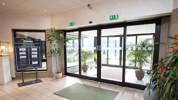 Interior entrance