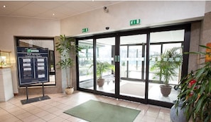 Interior entrance