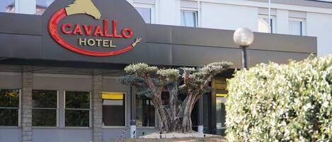 Façade de l’hébergement