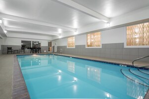 Una piscina techada