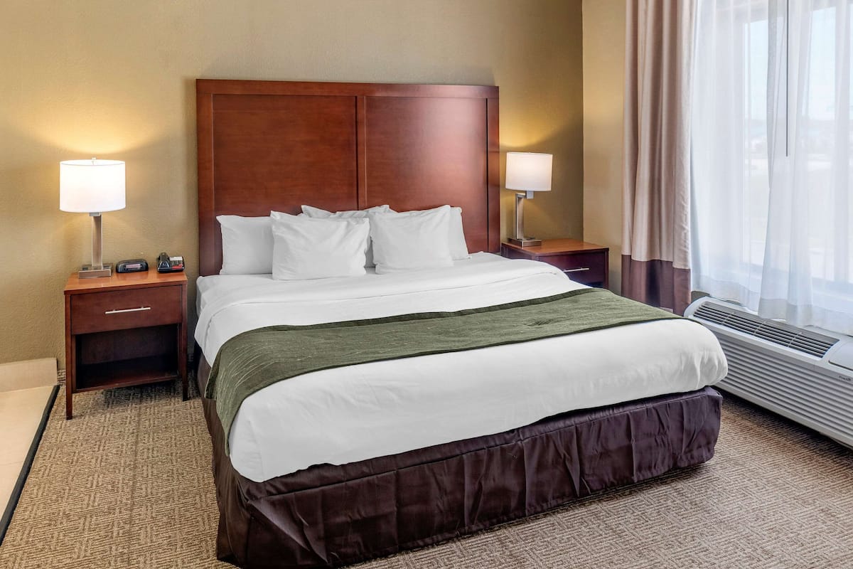 Suite, 1 Katil Raja (King) dengan Katil Sofa, Non Smoking (2 Person Sofa Bed) | Meja, langsir/tirai gelap terus, seterika/papan seterika