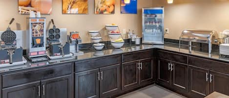 Free daily full breakfast