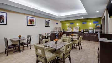 Free daily full breakfast