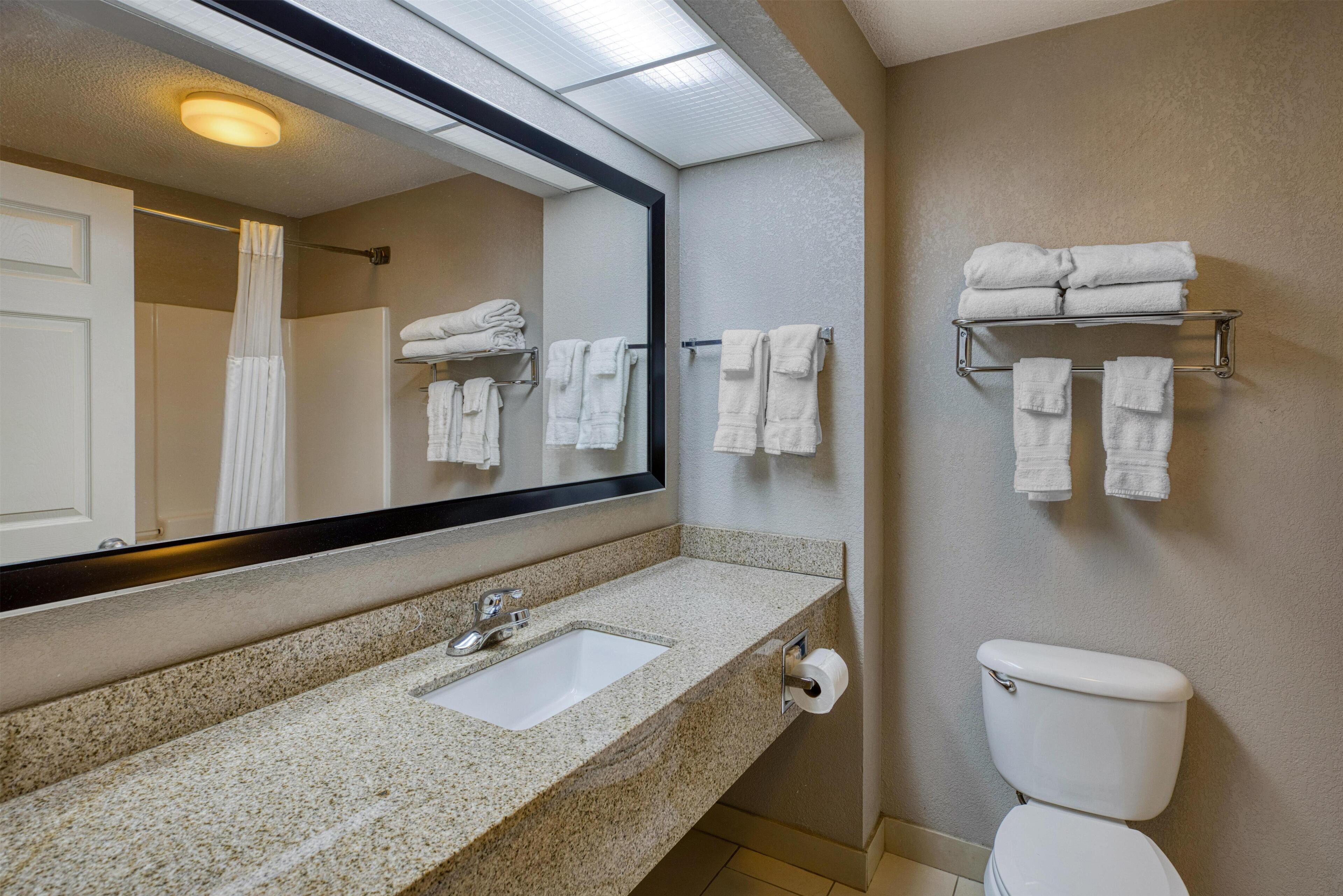 Standard Room, 1 King Bed, Non Smoking, Jetted Tub | Bathroom