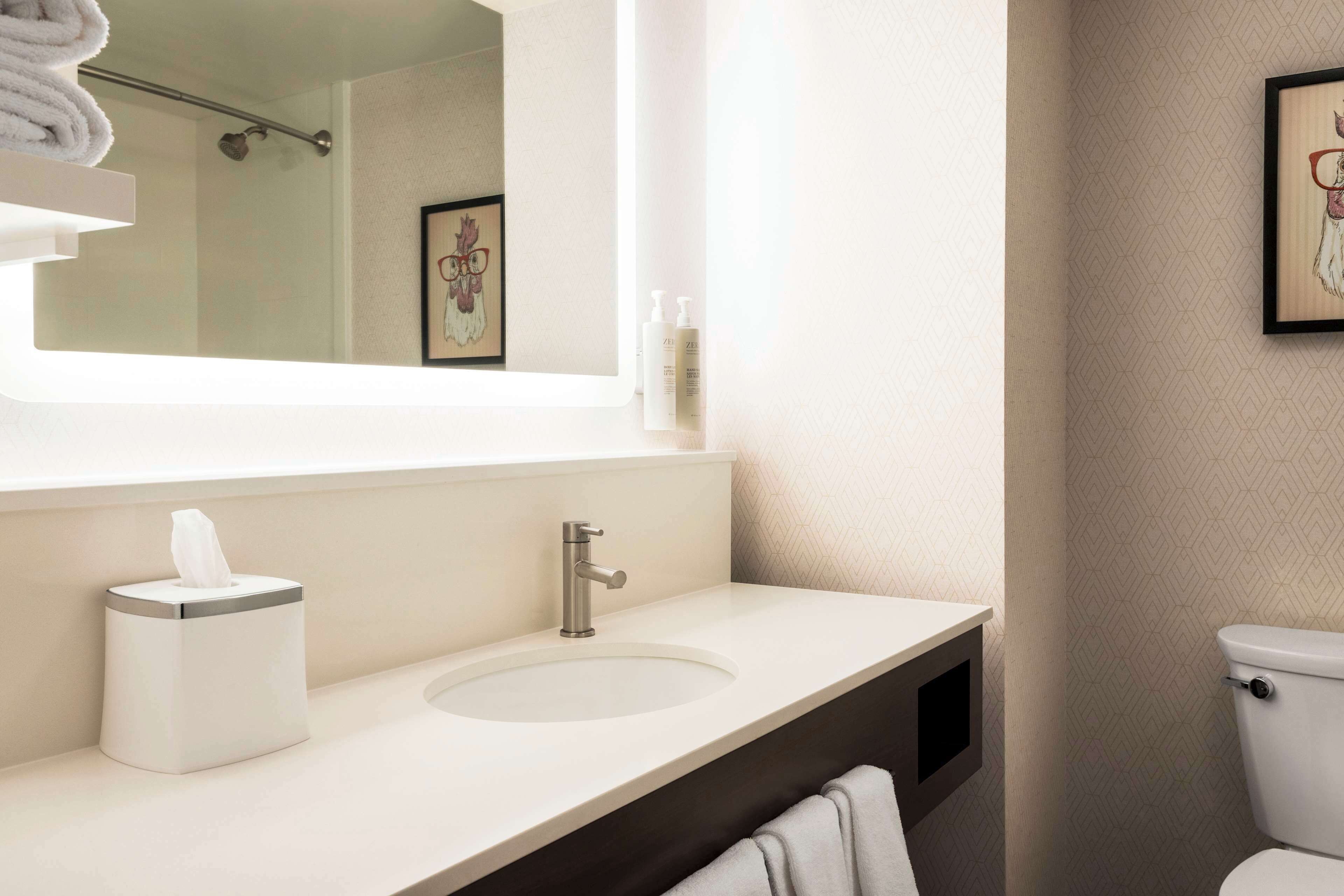 free toiletries, hair dryer, towels, soap