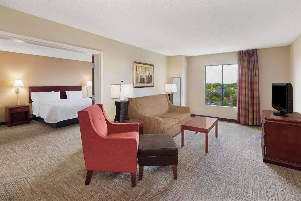 In-room safe, desk, laptop workspace, iron/ironing board