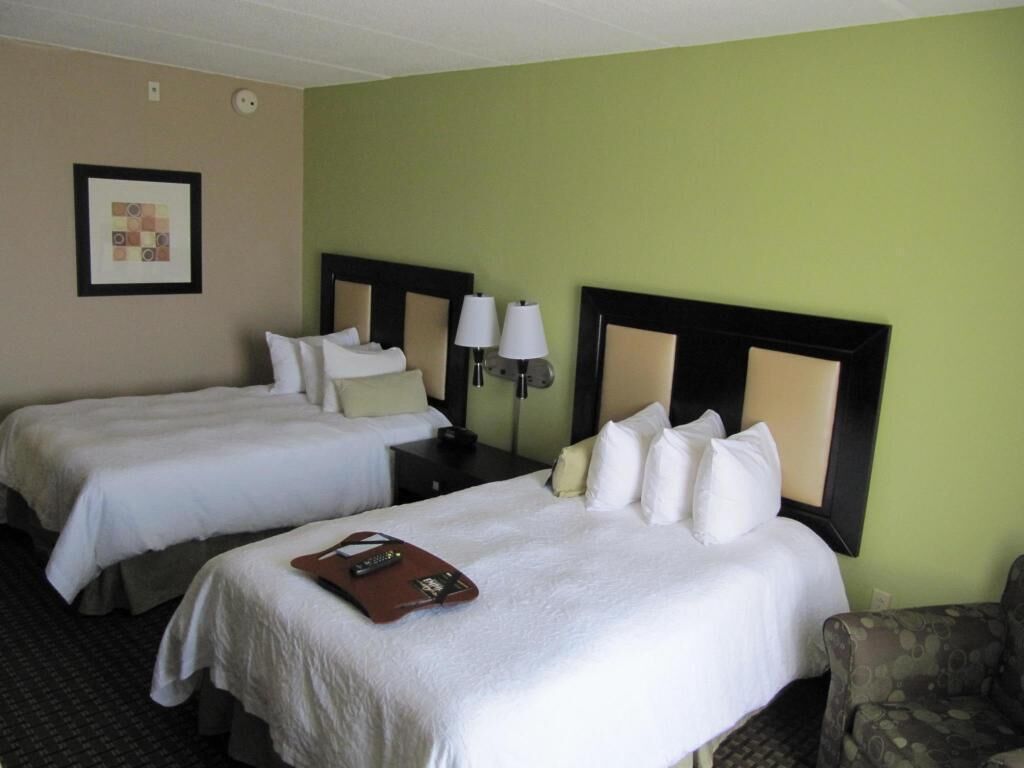In-room safe, desk, laptop workspace, iron/ironing board