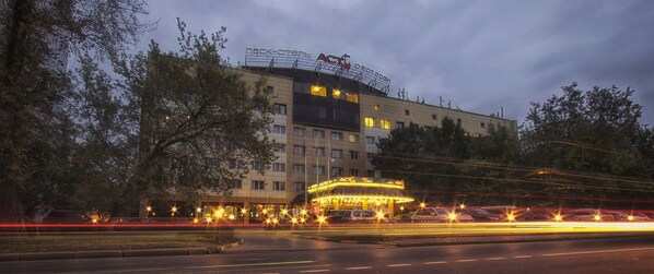 Majoituspaikan julkisivu