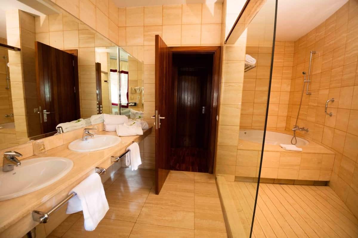 family room (superior) | bathroom | combined shower/bathtub, free toiletries, hair dryer, bidet