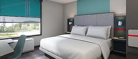 Desk, iron/ironing board, free WiFi, bed sheets