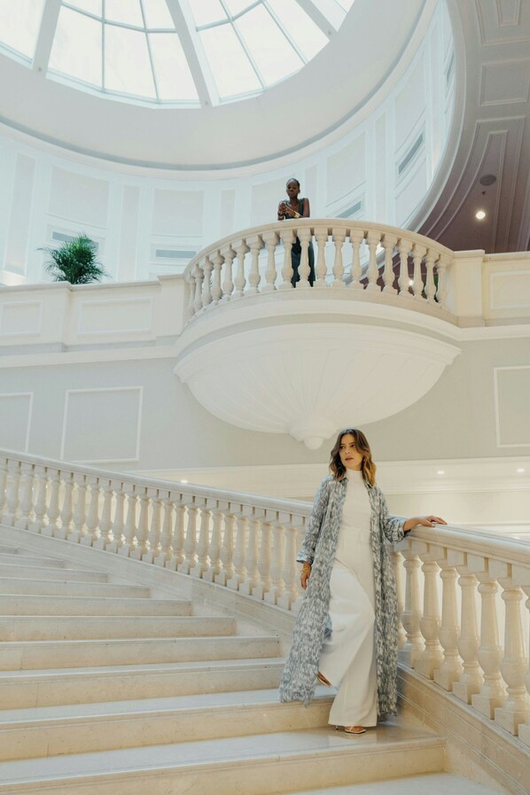 Blick von der Unterkunft