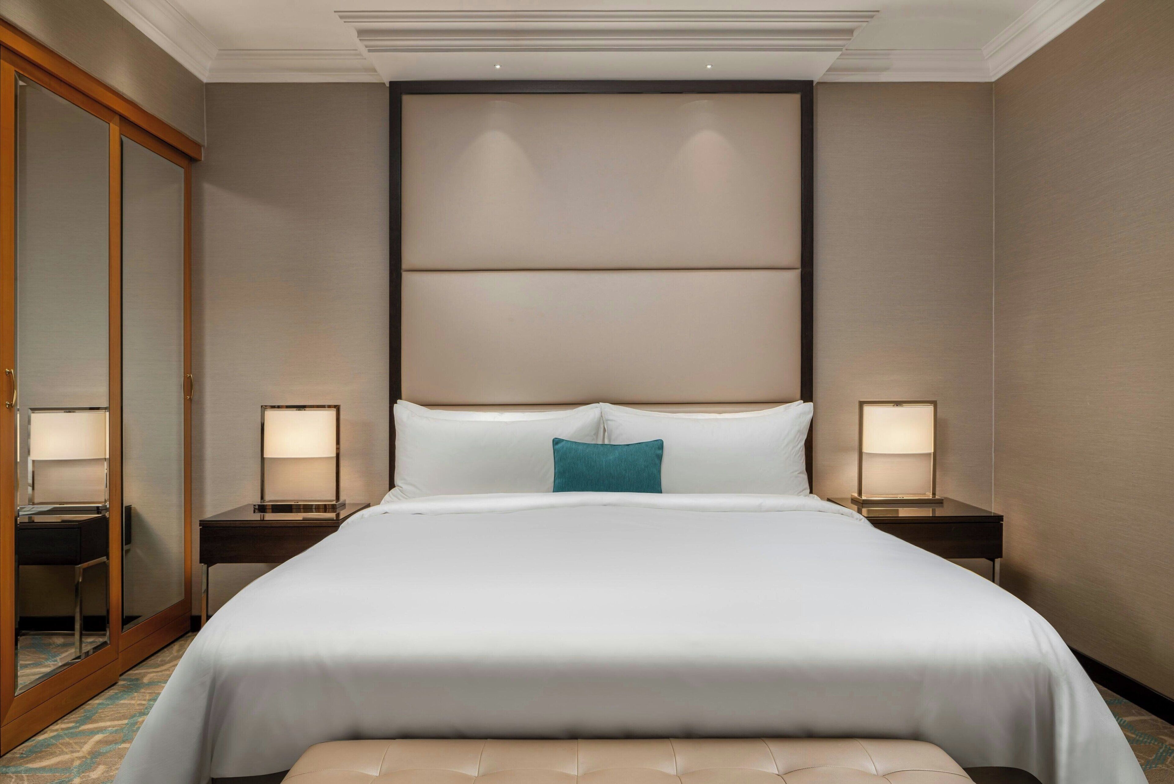 Ropa de cama hipoalergénica, cubrecamas y minibar 