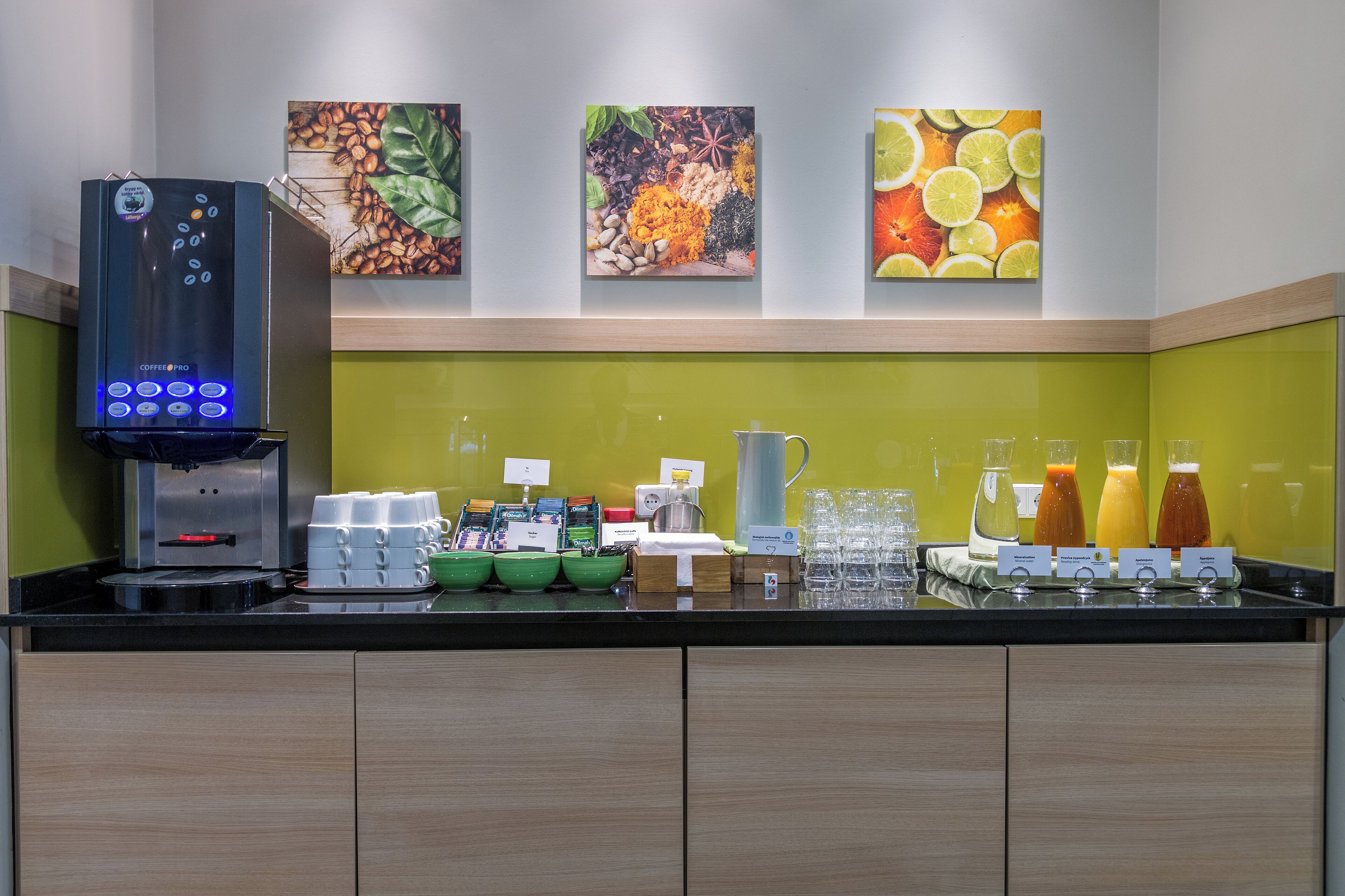 daily buffet breakfast (sek 125 per person)