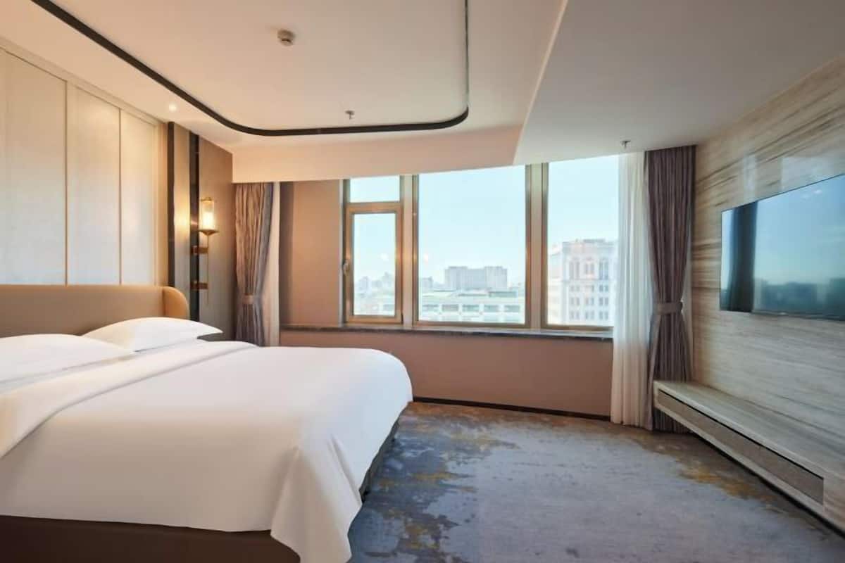 Minibar, in-room safe, desk, blackout curtains