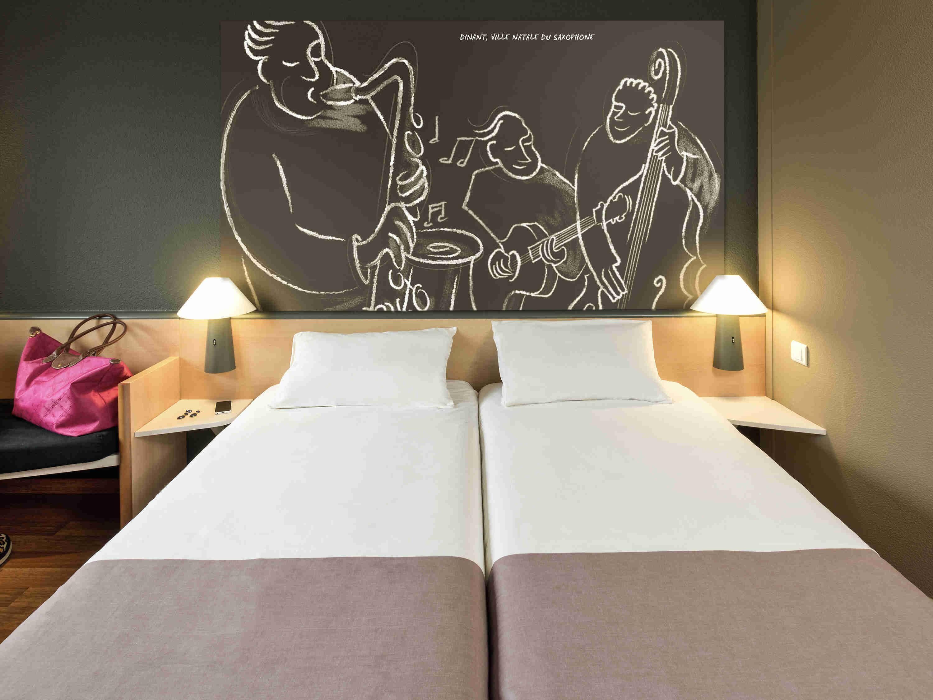 Standard Double Room, 1 Double Bed (River Meuse) | Desk, blackout drapes, soundproofing, free WiFi