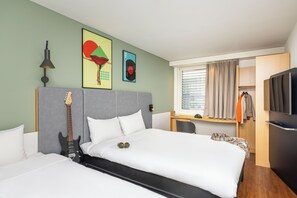 Double Room (New Sleep Easy Concept) | 1 bedroom, desk, soundproofing, free rollaway beds
