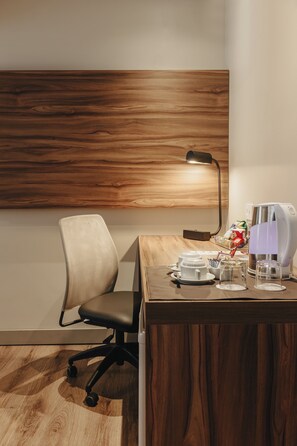 Standard Apartment, 2 Single Beds | 1 bedroom, minibar, in-room safe, desk