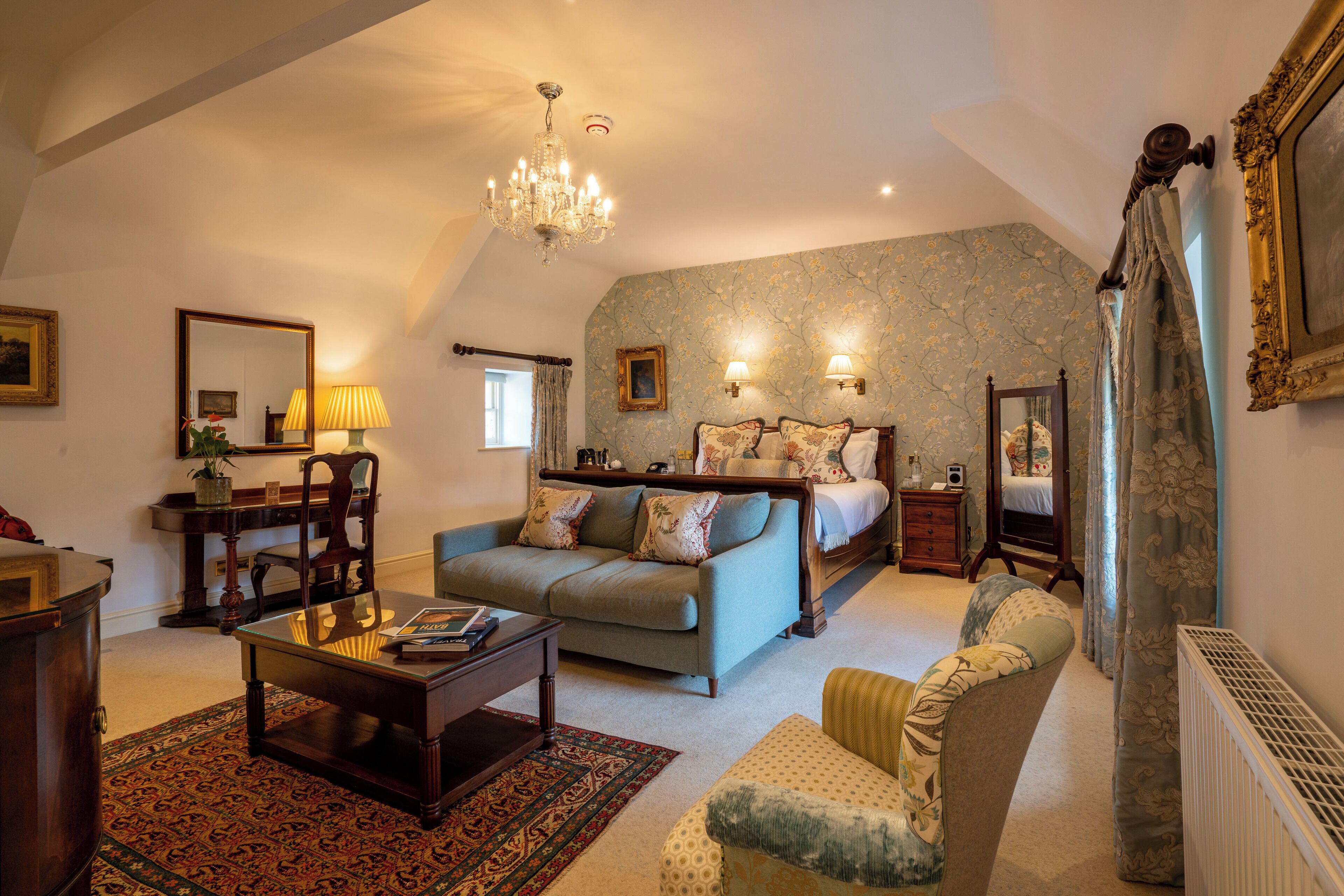 TV, DVD player, iPod dock, foosball