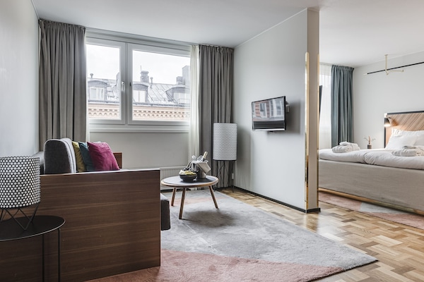 50-inch flat-screen TV with digital channels, TV