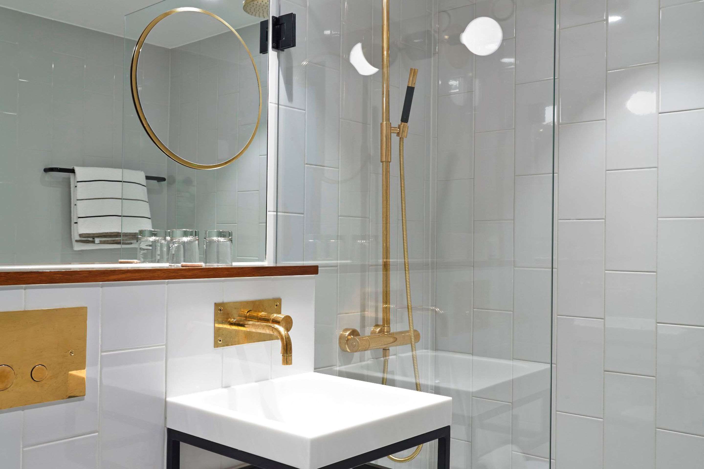 minibar, desk, laptop workspace, iron/ironing board