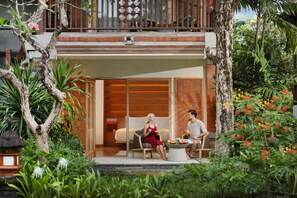 Garden Club Chalet | Literie de qualité supérieure, coffres-forts dans les chambres, bureau