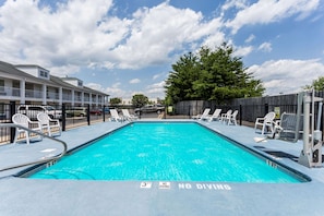 Seasonal outdoor pool